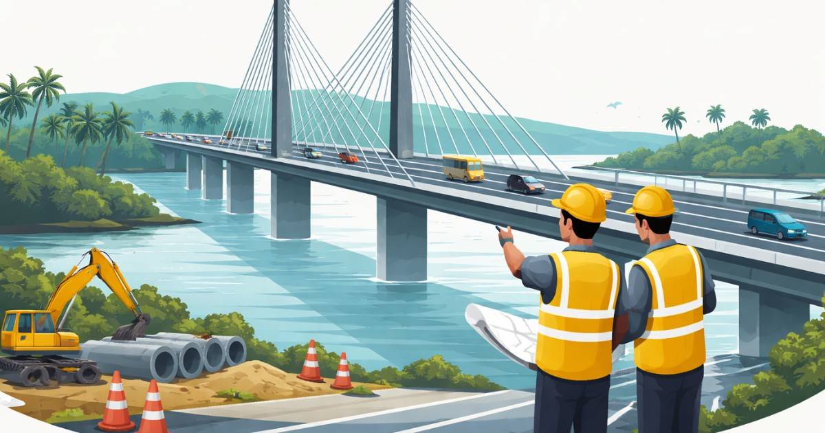 New Davem–Sanvordem Bridge in Goa to Boost Local Connectivity, Ease Traffic and Strengthen Regional Growth
