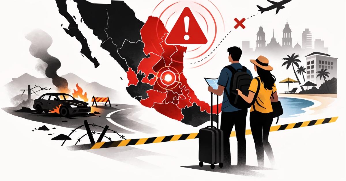 India, US and Canada Warn Tourists After Cartel Violence”