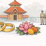 Mahakumbh Viral Figure Monalisa Bhosle Marries Actor Farman Khan in Kerala Temple Ceremony