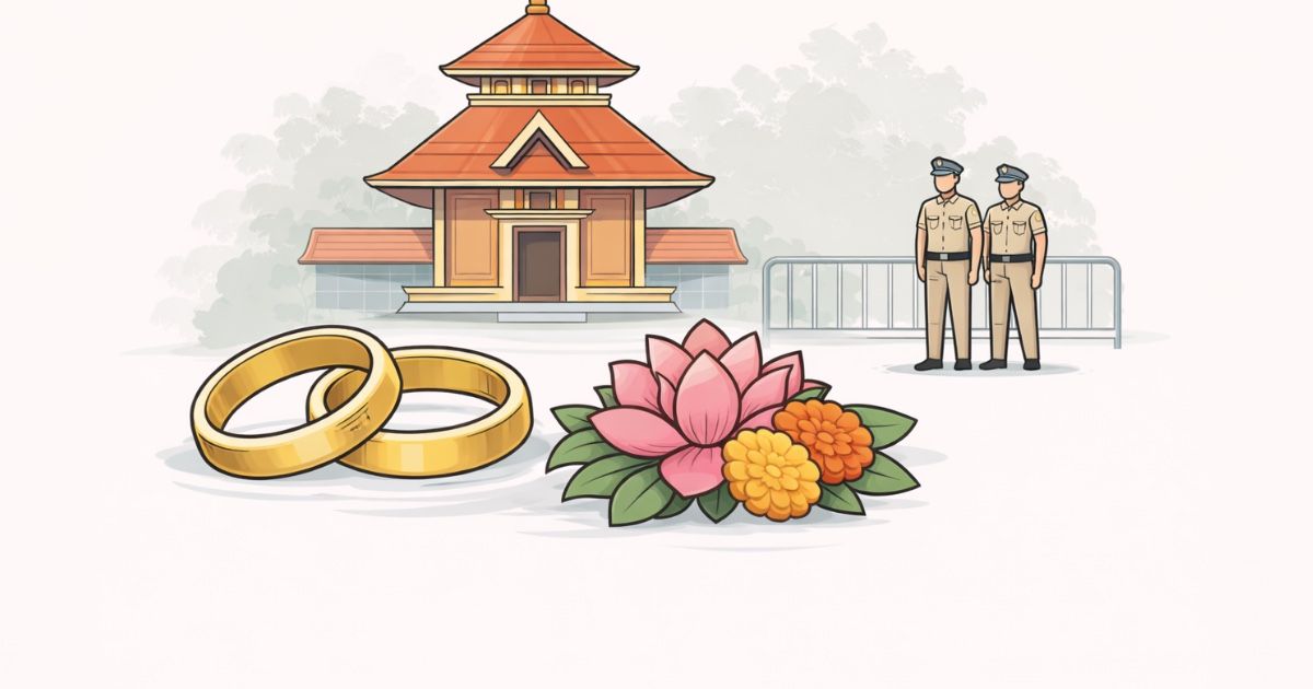 Mahakumbh Viral Figure Monalisa Bhosle Marries Actor Farman Khan in Kerala Temple Ceremony