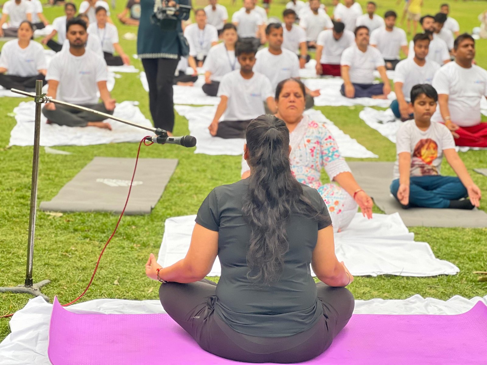 Healing Hands, Peaceful Minds: NKS Super Speciality Hospital Observes International Yoga Day with Health Checkup