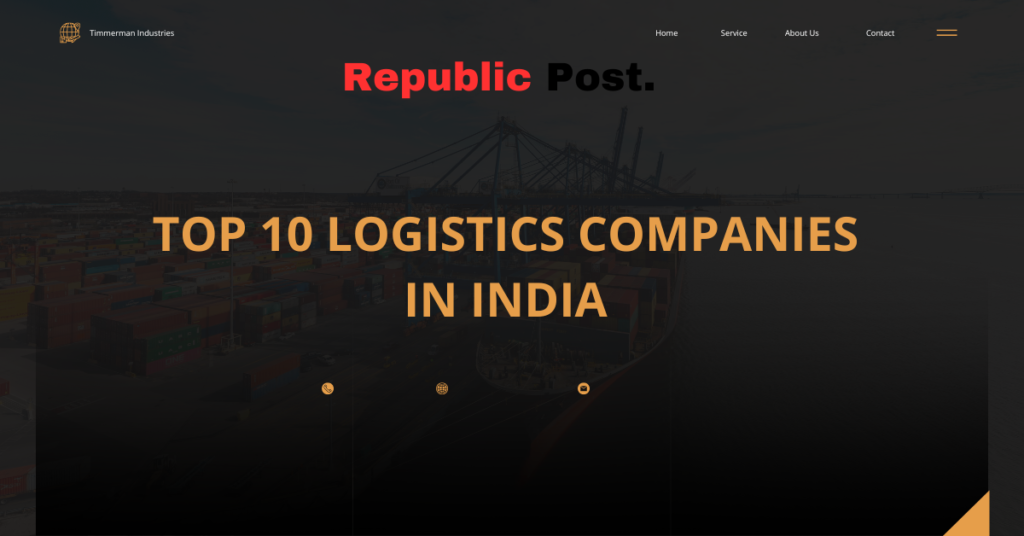 Top 10 Logistics Companies in India