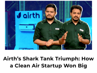 Airth’s Shark Tank Triumph: How a Clean Air Startup Won Big