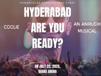Anirudh’s Big Show: Hyderabad Gets Ready for Coolie’s Exciting Pre-Release Event!