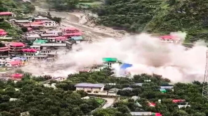 Himalayan Tragedy: Uttarakhand’s Cloudburst Wrecks Dharali Village