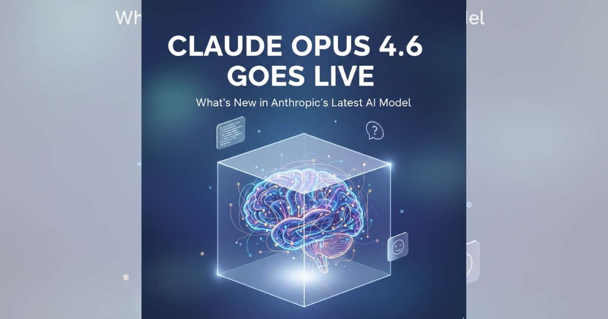 Anthropic launches Claude Opus 4.6 AI model.