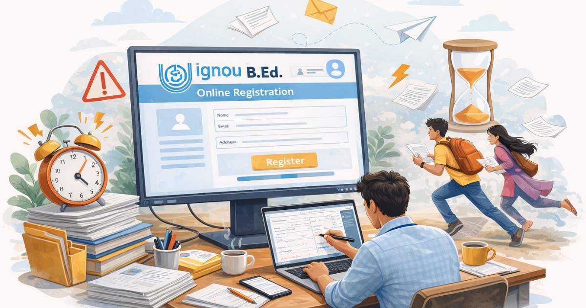 IGNOU B.Ed registration deadline approaching for upcoming academic session